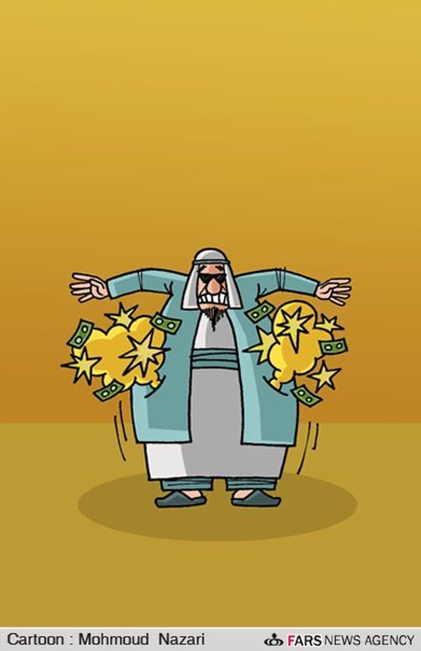 انهدام چند انبار مهمات تروریست ها سوریه!/ کارتون: محمود نظری