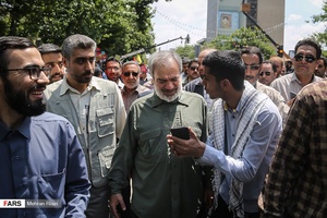 حضور شخصیت‎ها در راهپیمایی روز جهانی قدس ۹۸ 