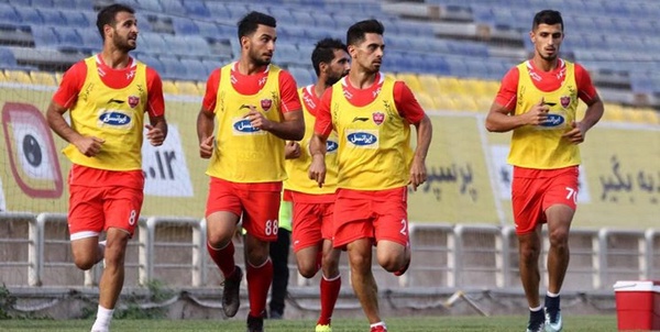 تمرین پرسپولیس