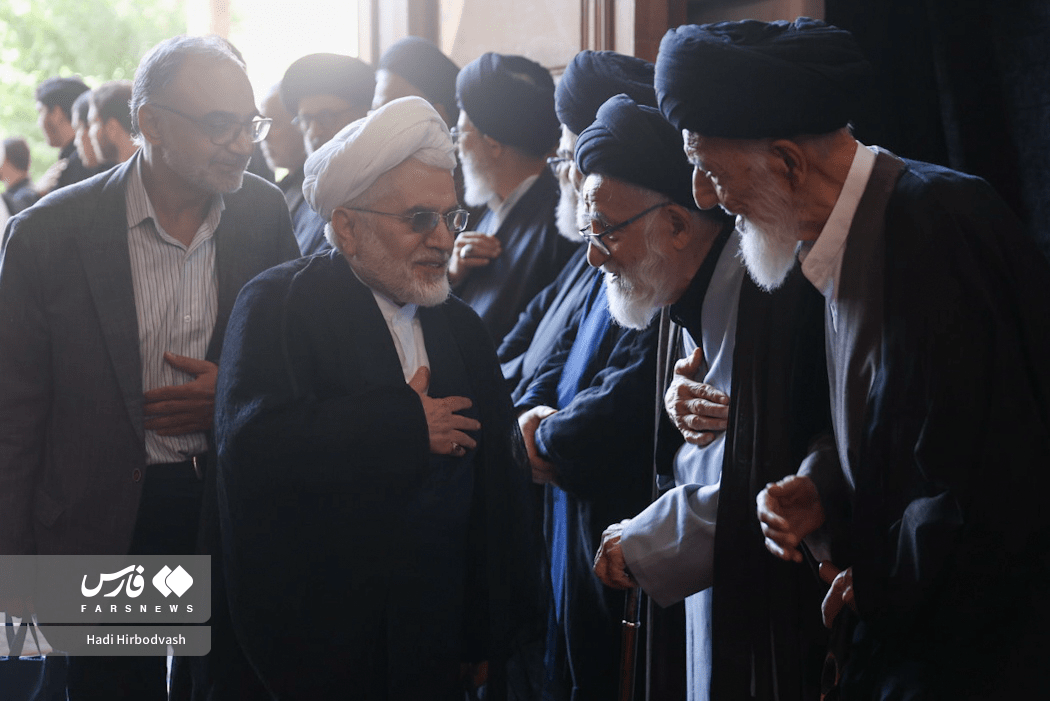 مراسم ختم آیت‌الله «شبیری زنجانی»