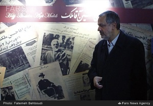 بازدید احمد مسجد جامعی رئیس شورای اسلامی شهر تهران از کتابخانه و موزه ملی ملک
