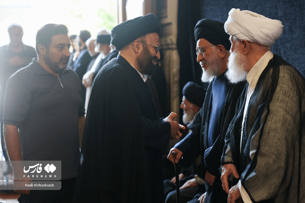 مراسم ختم آیت‌الله «شبیری زنجانی»