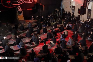 مراسم عزاداری حسینی در مجموعه فرهنگی ۱۵ خرداد
