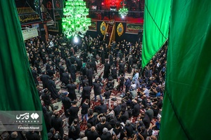عزاداری ظهر تاسوعا در حسینیه کربلایی ها
