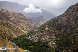 طبیعت بهاری روستای بلبر