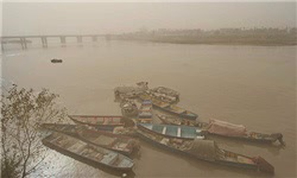 گرد و غبار در اهواز