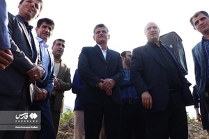 مهدی تاج در مجمع انتخابات هیات فوتبال مازندران و کلنگ زنی ساختمان هیات