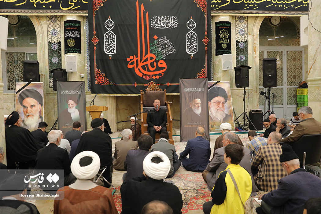مراسم چهلمین روز ترحیم آیت الله شبیری زنجانی(ره)