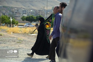 پیاده روی جاماندگان اربعین حسینی در شهرکرد