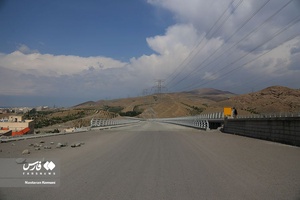 عملیات احداث دومین پل بلند کشور به روایت تصویر