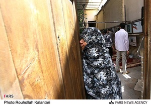 بازدیدکنندگان در منزل حضرت امام خمینی(ره) در قم