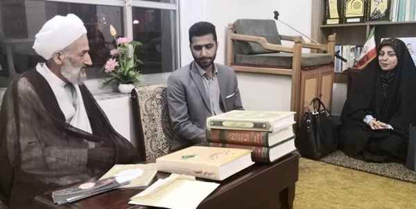 دیدار و گفت و گو با آیت الله لائینی نماینده ولی فقیه در مازندران