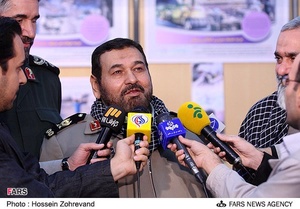 سرلشکر فیروز آبادی در جمع خبرنگاران
