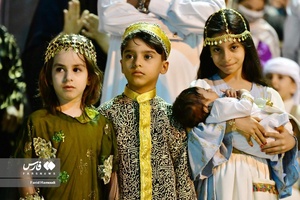 جشن میلاد امام حسن مجتبی (ع) در صحن مسجد جامع خرمشهر