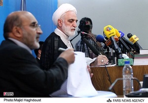 نشست خبری حجت الاسلام غلامحسین محسنی اژه ای سخنگوی قوه قضائیه 