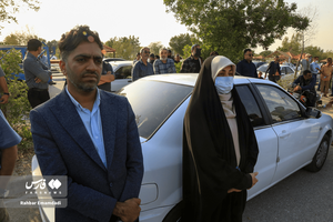 خانم جلالی مدیر کل فرهنگ و ارشاد اسلامی هرمزگان و معاونت امور سینمایی