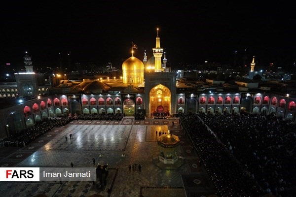 خطبه خوانی شب شهادت امام رضا علیه السلام  
