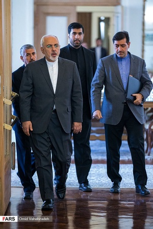 محمدجواد ظریف وزیر امور خارجه ایران