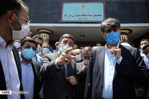 بازدید رئیس بنیاد مستضعفان از زندان بزرگ تهران