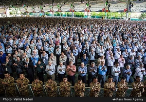 اقامه نماز جمعه تهران در دانشگاه تهران