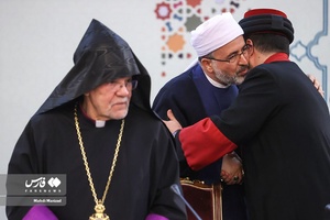 نشست پیروان ادیان توحیدی با رئیس جمهور 