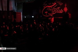 مراسم عزاداری حسینی در مجموعه فرهنگی ۱۵ خرداد