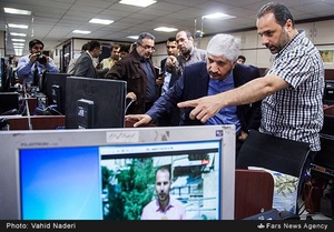 بازدید اصغر آبخضر قائم‌مقام شورای هماهنگی تبلیغات اسلامی از تحریریه خبرگزاری فارس