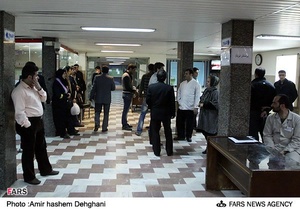 مجروحان شب آخرین چهارشنبه سال در بیمارستان شهید مطهری