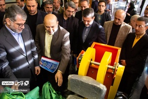 سید جواد ساداتی نژاد، وزیر جهاد کشاورزی در مراسم رونمایی از دستاورد های تحقیقاتی وزارت جهاد کشاورزی