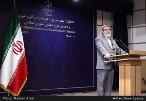 نشست خبری عبدالرضا رحمانی فضلی پس از اخذ رأی در وزارت کشور