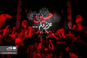 شب سوم محرم در هیئت لواء حیدر کرار