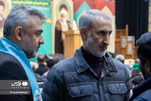 حمید نوری در یادواره شهدای حقوقدان شهر تهران.