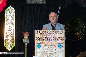 شعر خوانی احمد خانسالار از داراب استان فارس در سی و ششمین شب شعر عاشورایی / آستان مقدس حضرت علی ابن حمزه (ع) شیراز 