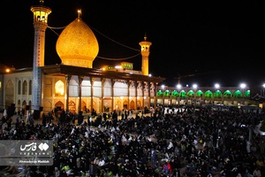 احیای شب نوزدهم در «حرم شاهچراغ»
