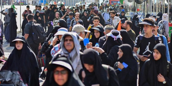 تردد زائران، مرز مهران