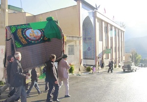حمل نخل در کیلان از توابع شهرستان دماوند