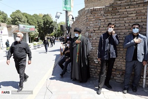 اجتماع عاشورایی  حسینیان دارالارشاد اردبیل