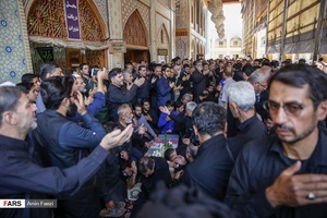 تشییع لاله‌ها در بهشت حرم