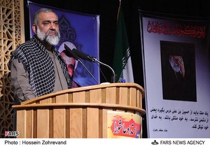 سخنرانی سردار محمدرضا نقدی رئیس سازمان بسیج مستضعفین  در همایش هفته بسیج