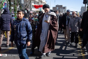 حضور شخصیت ها در راهپیمایی ۲۲ بهمن