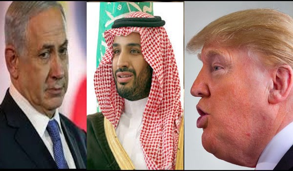 ترامپ محمد بن سلمان نتانیاهو