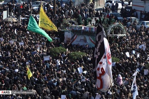 تشییع پیکر «حاج قاسم سلیمانی» در اهواز