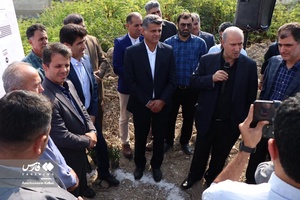 مهدی تاج در مجمع انتخابات هیات فوتبال مازندران و کلنگ زنی ساختمان هیات