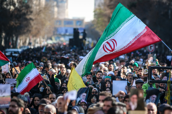 مشهد راهپیمایی