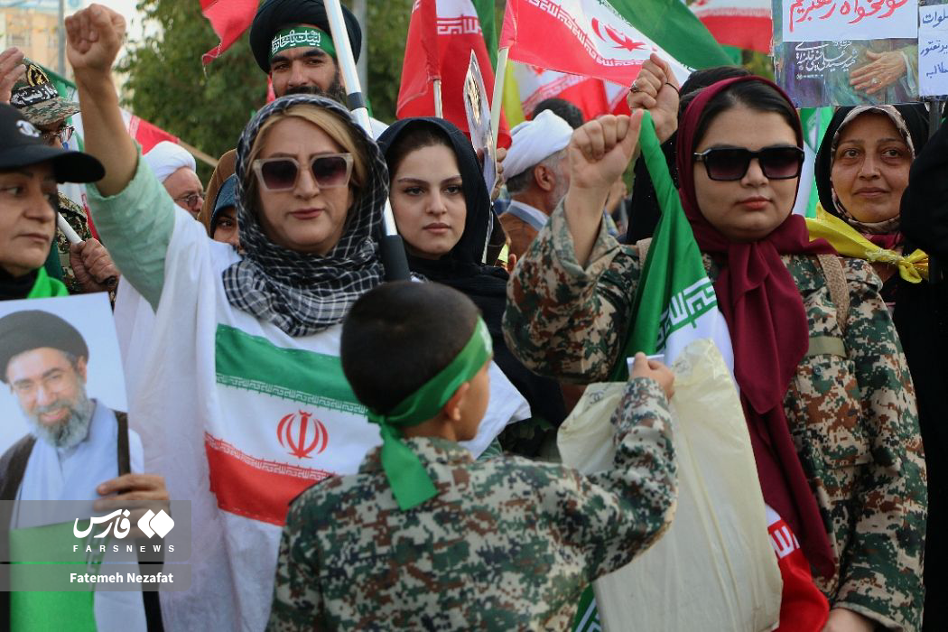 نمایش اقتدار جان‌فدایان ایران در بیرجند