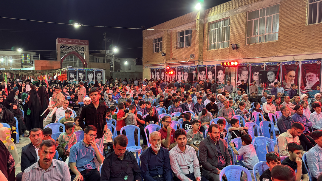 برگزاری چهل و سومین یادواره ۷۴ لاله گلگون کفن مدرسه شهید پیروز بهبهان