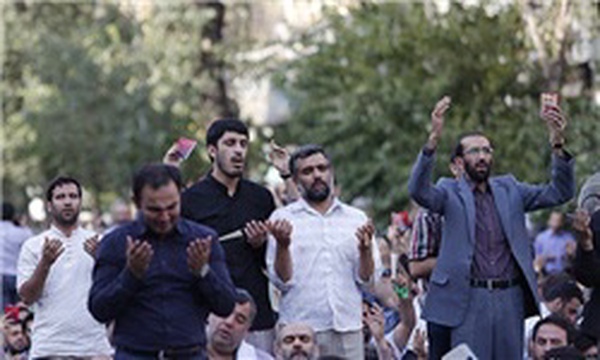 دعای عرفه حسینیه صنف لباس فروشان