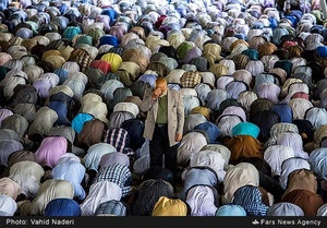 اقامه نماز جمعه تهران در دانشگاه تهران