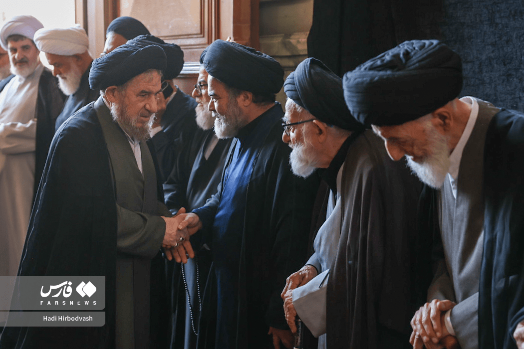 مراسم ختم آیت‌الله «شبیری زنجانی»