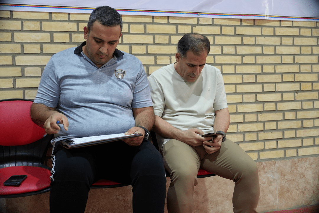 گزارش تصویری/  تساوی یک بریک نگین تندیس قرچک و فولاد زرند ایرانیان